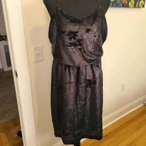 Ark & Co Muted Matte Sequin Party Dress